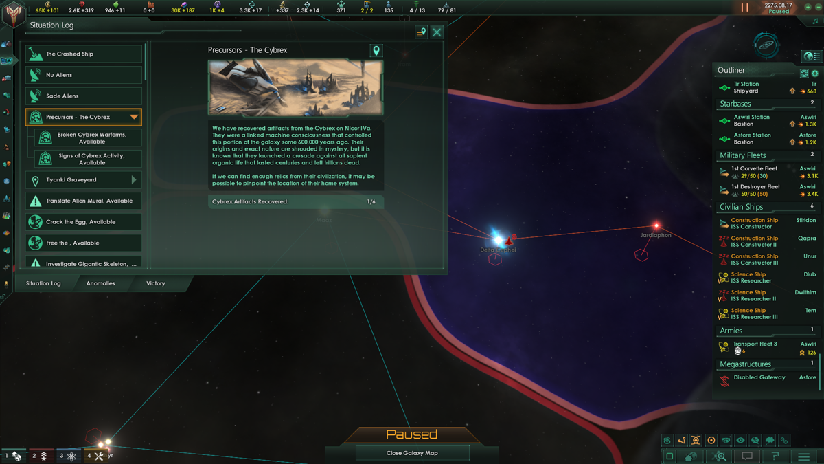 Stellaris [Console Edition] screenshot 2 for Playstation 4